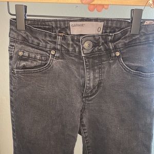 Garage ripped skinny jeans